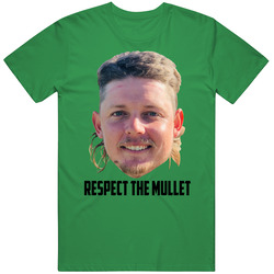 Cameron Smith Golfer Respect The Mullet Fan T Shirt
