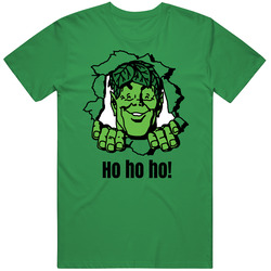 Ho Ho Ho Jolly Green Giant Vegetables Food T Shirt