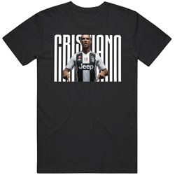 Cristiano Ronaldo Juventus Soccer Star T Shirt