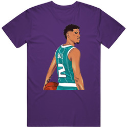 Lamelo Ball Charlotte Basketball Sports Fan T Shirt