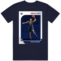 Zion Williamson Rookie Card New Orleans Basketball T Shirt