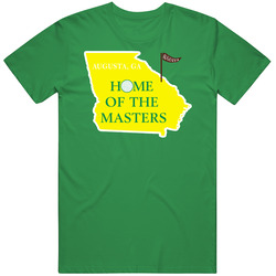 Home Of The Masters Augusta Georgia Golf Sports Fan T Shirt