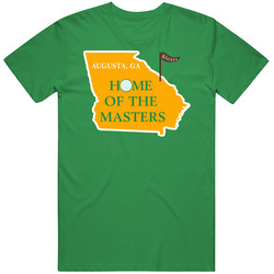 Home Of The Masters Augusta Georgia Sports Golf Fan T Shirt