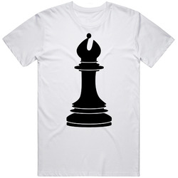 Bishop Chess Piece Board Game Fun Cool Fan T Shirt