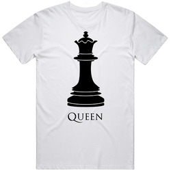 Queen Chess Piece Board Game Fun Cool T Shirt