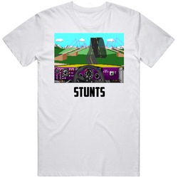 Stunts Old Computer Game Fan T Shirt