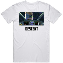 Descent Old Computer Game Fan T Shirt