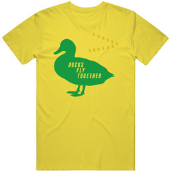 Ducks Fly Together The Mighty Ducks Hockey Cool Movie Fan T Shirt