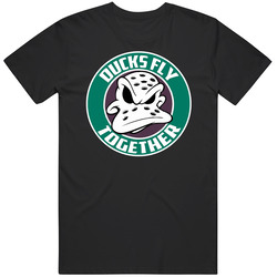 Ducks Fly Together The Mighty Ducks Hockey Movie Fan T Shirt