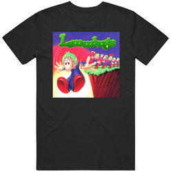 Lemmings Computer Game Cover Video Game Fan T Shirt