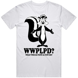 What Would Pepe Le Pew Do Wwjd Cartoon Character Fan T Shirt