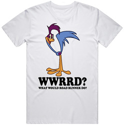 What Would Road Runner Do Wwjd Cartoon Character Fan T Shirt