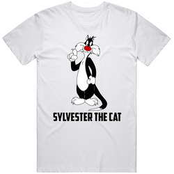 Sylvester The Cat Cartoon Character Cool Fan T Shirt