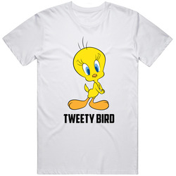 Tweety Bird Cartoon Character Cool Fan T Shirt