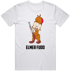 Elmer Fudd Cartoon Character Cool Fan T Shirt