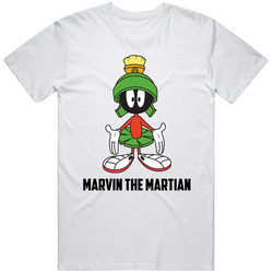 Marvin The Martian Cartoon Character Cool Fan T Shirt