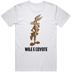 Wile E Coyote Cartoon Character Cool Fan T Shirt