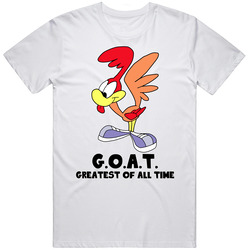 Little Beeper Greatest Of All Time Goat Cartoon Character Fan T Shirt