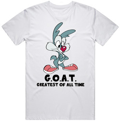 Calamity Coyote Greatest Of All Time Goat Cartoon Character Fan T Shir