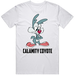 Calamity Coyote Cartoon Character Fan T Shirt