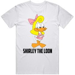 Shirley The Loon Cartoon Character Fan T Shirt