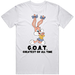 Babs Bunny Greatest Of All Time Goat Cartoon Character Fan T Shirt