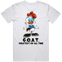 Fowlmouth Greatest Of All Time Goat Cartoon Character Fan T Shirt