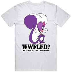 What Would Fifa La Fume Do Wwjd Cartoon Character Fan T Shirt