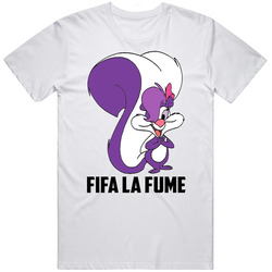 Fifa La Fume Cartoon Character Fan T Shirt