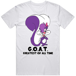 Fifa La Fume Greatest Of All Time Goat Cartoon Character Fan T Shirt