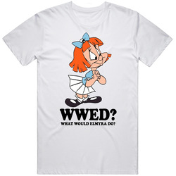 What Would Elmyra Do Wwjd Cartoon Character Fan T Shirt
