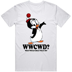 What Would Chilly Willy Do Wwjd Cartoon Character Fan T Shirt