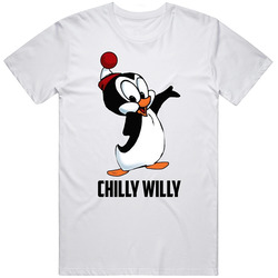 Chilly Willy Cartoon Character Fan T Shirt