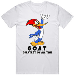 Woody Woodpecker Greatest Of All Time Goat Cartoon Character Fan T Shi