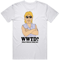 What Would Todd Do Beavis And Butt-head Wwjd Cartoon Character Fan T S