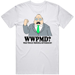 What Would Principal Mcvicker Do Beavis And Butt-head Wwjd Cartoon Cha