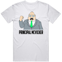 Principal Mcvicker Beavis And Butt-head Cartoon Character Fan T Shirt