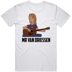 Mr Van Driessen Beavis And Butt-head Cartoon Character Fan T Shirt