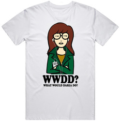 What Would Daria Do Beavis And Butt-head Wwjd Cartoon Character Fan T 