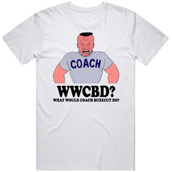 What Would Coach Buzzcut Do Beavis And Butt-head Wwjd Cartoon Characte