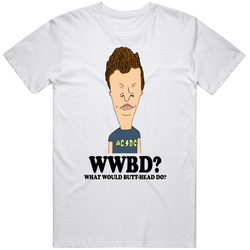 What Would Butt-head Do Beavis And Butthead Wwjd Cartoon Character Fan