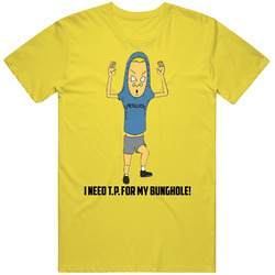 The Great Cornholio Bunghole Beavis And Butt-head Cartoon Series Fan T