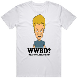 What Would Beavis Do Beavis And Butthead Wwjd Cartoon Character Fan T 