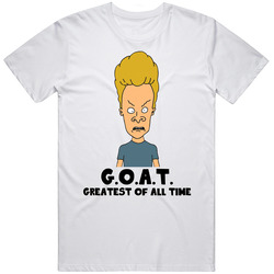 Beavis And Butt-head Greatest Of All Time Goat Cartoon Character Fan T