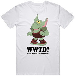 What Would Toadwart Do Wwjd Cartoon Character Gummi Bears Fan T Shirt