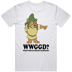 What Would Gruffi Gummi Do Wwjd Cartoon Gummi Bears Character Fan T Sh