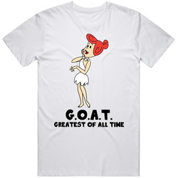 Wilma Flintstone Greatest Of All Time Goat The Flintstones Cartoon Cha