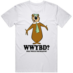 What Would Yogi Bear Do Wwjd Cartoon Character Fan T Shirt
