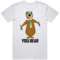 Yogi Bear Cartoon Character Fan T Shirt
