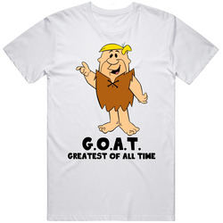 Barney Rubble Greatest Of All Time Goat The Flintstones Cartoon Charac